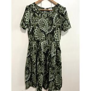 LulaRoe Amelia Floral Dress Women's Size XL Pockets